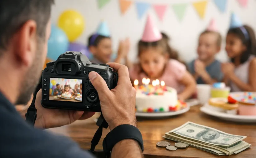Birthday Party Photographer Cost Explained