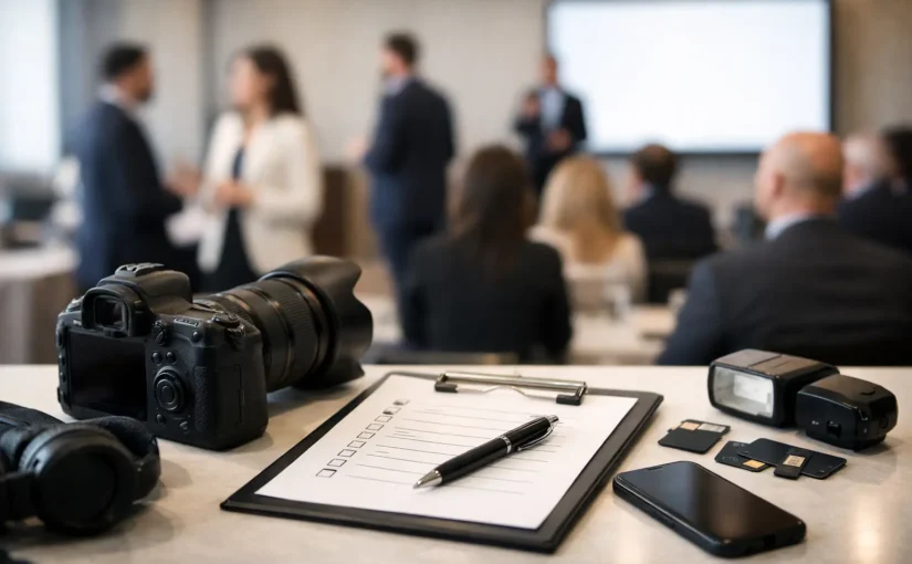 Corporate Event Photographer Checklist: Plan Better