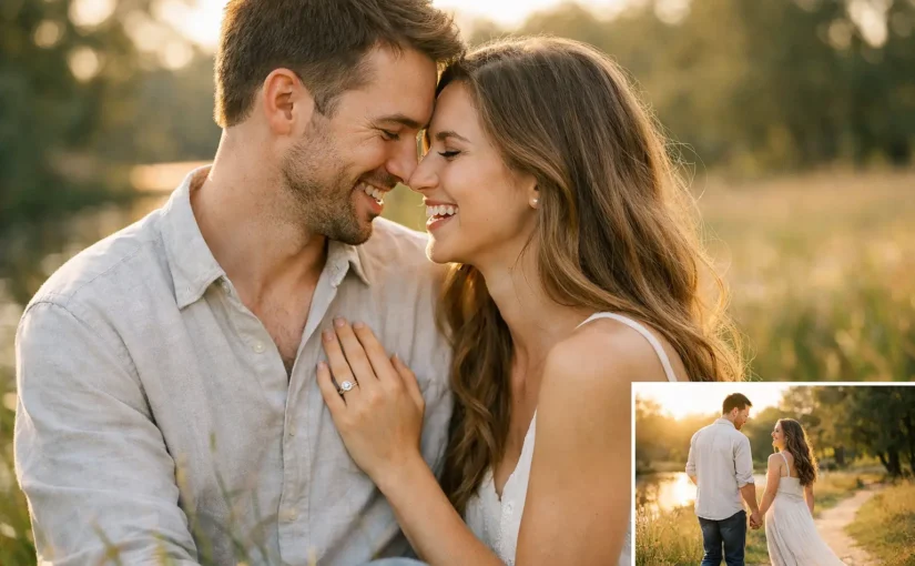 Engagement Photo Session Guide for Natural Photos