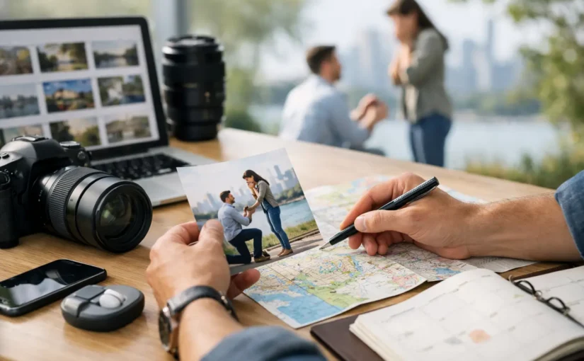 How a Surprise Proposal Photographer Plans It